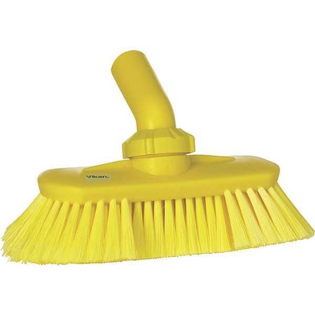 Remco 9-1/4"L Yellow Scrub Brush 70676