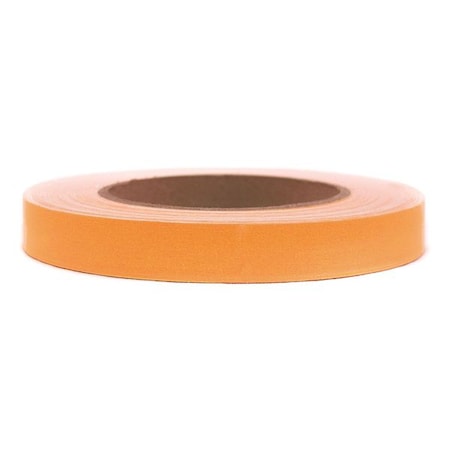 Roll Products Masking Tape, 3/4 in W x 60 yd L, 6 mil Thick, Orange, Rubber Adhesive 23022OR