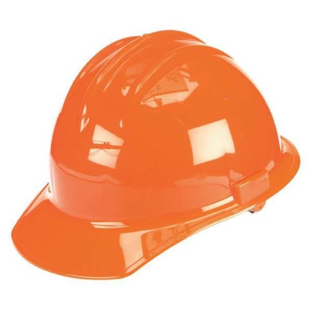 Bullard Hard Hat, Classic, Polyethylene, 6 Point Ratchet, Type 1, Class G, Orange 30ORR
