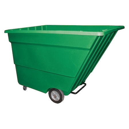 Zoro Select Tilt Truck, Light-Duty, 2-1/4 cu. yd, Green 2.2 UT GREEN