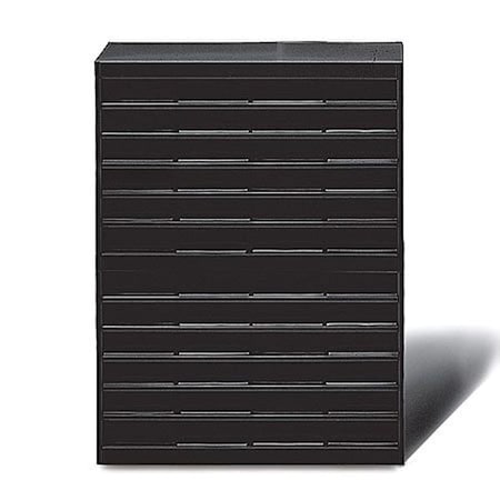 Safco Literature Organizer, 60 Compartments, Blk 9231BLR