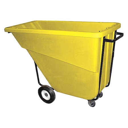 Zoro Select Tilt Truck, Medium-Duty, 5/8 cu. yd., Ylw 5/8CU-S YELLOW