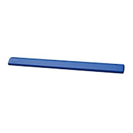 Zoro Select Parking Curb, HDPE, 4 in Height, 72 in Length, 15 lb, Blue 50 PK 1790BX