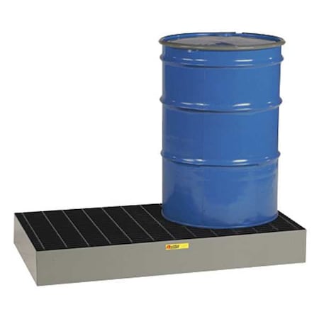 Little Giant Spill Deck, 33 gal Spill Capacity, 2 Drums, 3,000 lb Load Capacity, Steel SSB-5125