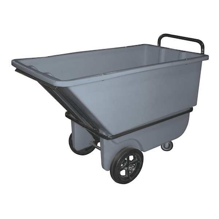 Bayhead Products Tilt Truck, HD, 1/3 cu. yd., 1200 lb., Gray 1/3CU-HD GRAY