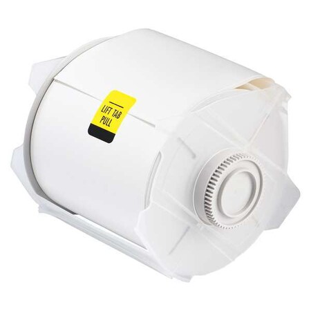 Brady Cold Temperature Tape, White, Labels/Roll: Continuous 76691