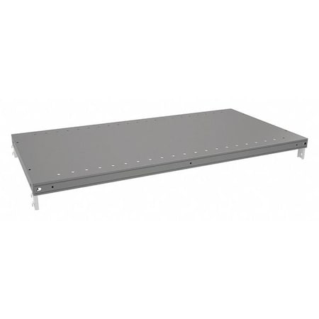 Tennsco Metal Shelf, 18"D x 36"W x 1-5/16"H, Carbon Steel Q-3618