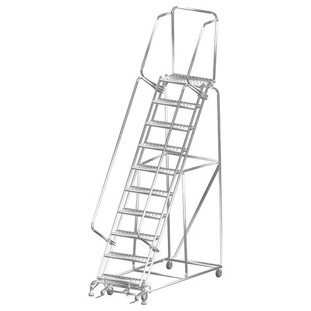 Ballymore Lockstep Roll Ladder, T304 Steel, 100 in.H SS103214P