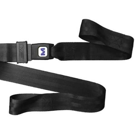 Zoro Select Stretcher Strap, Loop Lock End, 5 ft., Blk 1200BK