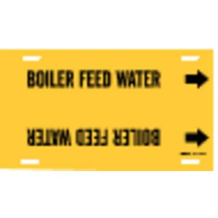Brady Pipe Markr, Boiler Feed Water, 8to9-7/8 In 4017-G