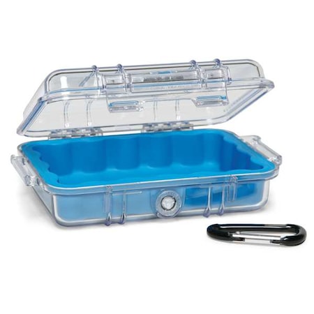 Pelican Micro Case, Blue, 6.82 x 4.75 x 2.12 In 1020