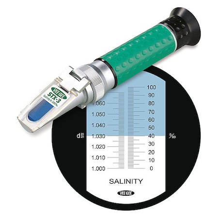 Vee Gee Refractometer, Handheld, 0-100 STX-3