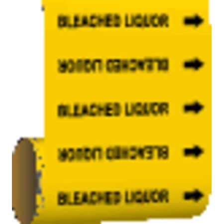 Brady Pipe Marker, Bleaced Liquor, Yel, 52641 52641