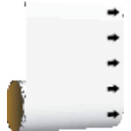 Brady Pipe Marker, (Blank), Clear 41594