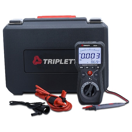 Triplett Megohmmeter, CAT IV 600V, 4,000 megaohm MG530