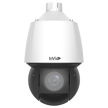 Invid Tech IP Camera, Color, 4MP, Day/Night VIS-P4PTZ25XIRNH-AI