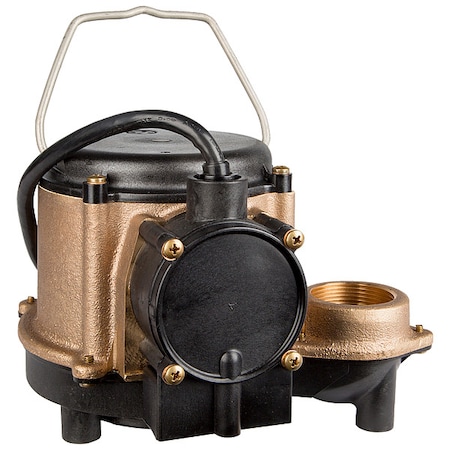 Little Giant Pump Submersible Sump Pump, 10ft, 6 in, 115V AC 506357