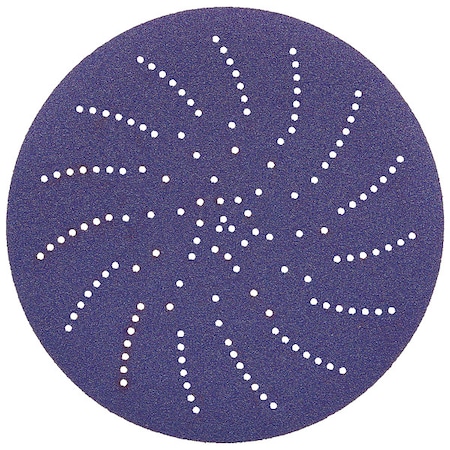 3M Hook-and-Loop Sanding Disc, Ceramic, 180 Grit, Coated Type, 900DZ 7100282219