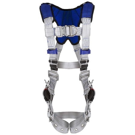 3M Dbi-Sala ExoFit(TM) X100 Fall Protection Harness, M, 420 lb, Quick-Connect Chest/ Tongue Leg Straps 1401216