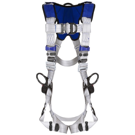 3M Dbi-Sala ExoFit(TM) X100 Fall Protection Harness, M, 420 lb, Quick-Connect Chest/ Quick-Connect Leg Straps 1401229