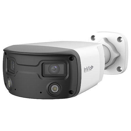 Invid Tech Bullet Camera, Color, 4MP, Outdoor VIS-P4MULTI160-WL