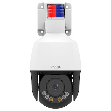 Invid Tech IP Camera, Color, 5MP, Day/Night VIS-P5PTZXIR2812NH
