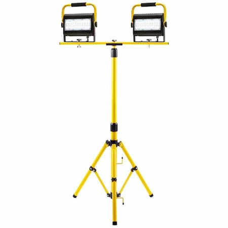 Southwire Dual Head Work Light, Corded, 10000lm, LED 411350