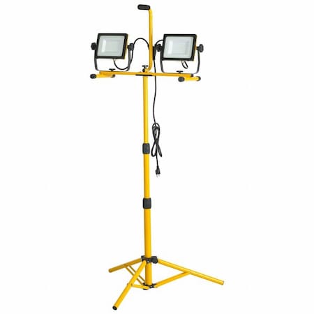 Southwire Dual Head Work Light, Corded, 10000lm, LED CSW5X2