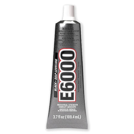 Eclectic Products Construction Adhesive, E6000 Series, 3.7 fl oz, Tube 800631