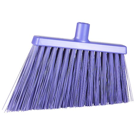 Remco 11 3/8 in Sweep Face Angle Broom, Stiff, Synthetic, Purple 29148