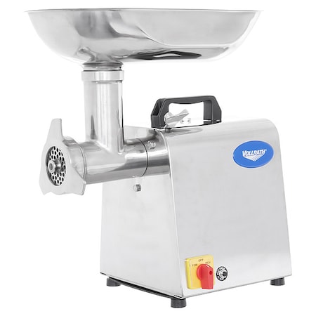 Vollrath Meat Grinder, 18"H, 6A, 110V, Silver 40743