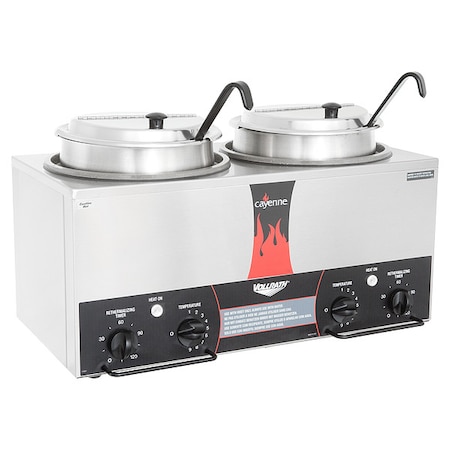 Vollrath Food Rethermalizer, 14 qt, 1,400 W 72029