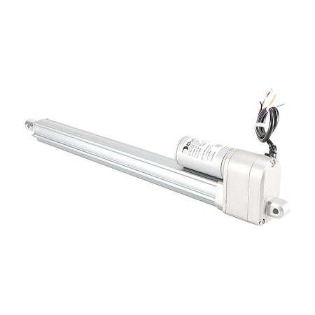 Duff-Norton Linear Actuator, 27 lbf, 12V DC LT25-1-300P
