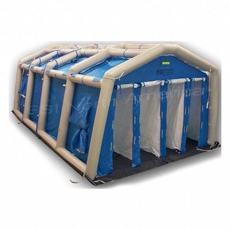 Fsi Portable Decontamination Shower, Plastic DAT4070S