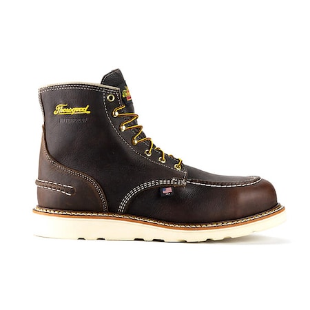 Thorogood Shoes Men's 6 in Steel Toe 6-Inch Work Boot, Brown, 13, EE, 804-3600 804-3600 2E 130