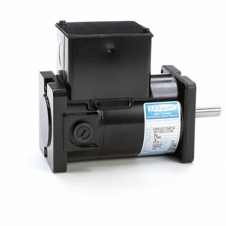 Leeson DC Permanent Magnet Motor, 90V DC, Round M1120013.00