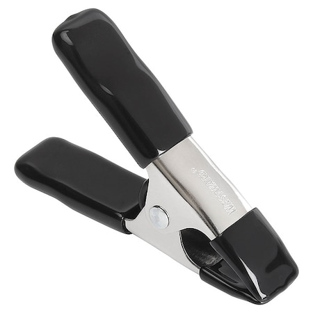 Westward Spring Clamp, Steel, Vinyl, 6 1/4", pkg 10 806ER0