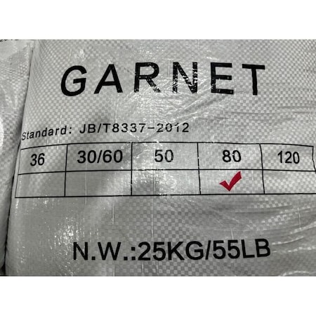 Zoro Select Blast Media, 2200 lb Container, Bag GAR80B552200