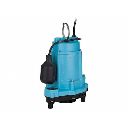 Little Giant Pump SubmersibleSumpPump, 30ft, 11.125in, 115VAC 506808