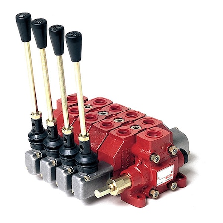 Bucher Hydraulics Lever Operated Sectional Valve, 11.89 gpm HDM11P/4