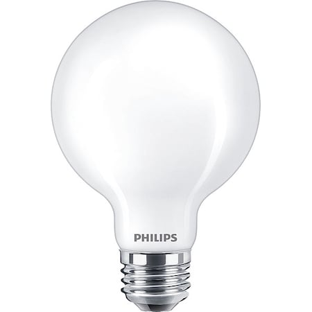 Philips LED, 3.5 W, G25, Medium Screw (E26), PK2 3.5G25/PER/UD/FR/G/E26/WGD 4/2PF T20