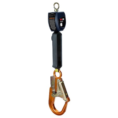 3M Dbi-Sala Nano-Lok Personal Self Retracting Lifeline, Not Applicable, Steel, 1 Leg(s), 420 lb Weight Capacity 3100536