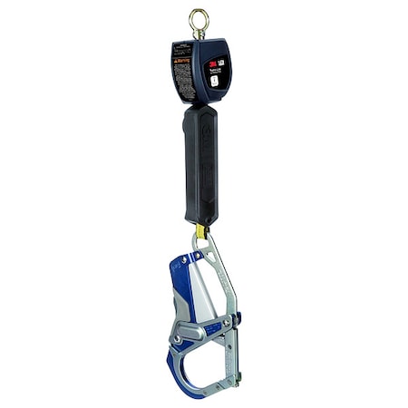 3M Dbi-Sala Nano-Lok Personal Self Retracting Lifeline, Not Applicable, Steel, 1 Leg(s), 420 lb Weight Capacity 3100542