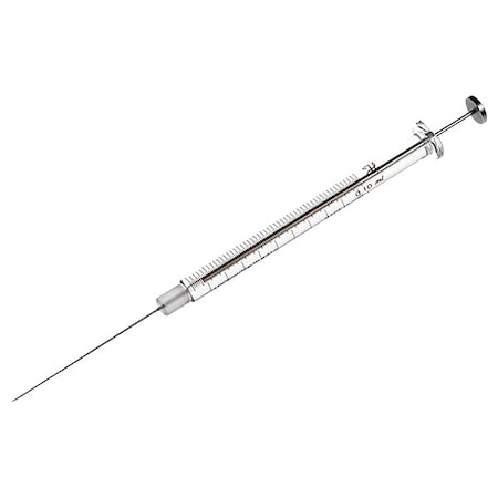 Hamilton Syringe, Borosilicate Glass, 100 ul, Sterile, Cemented, Cemented 80600