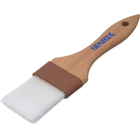 Sparta Pastry Brush, 8 1/4 in L, Wood Handle 4039700
