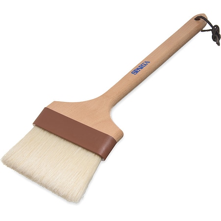 Sparta Basting Brush, 16 1/4 in L, Wood Handle 4037100