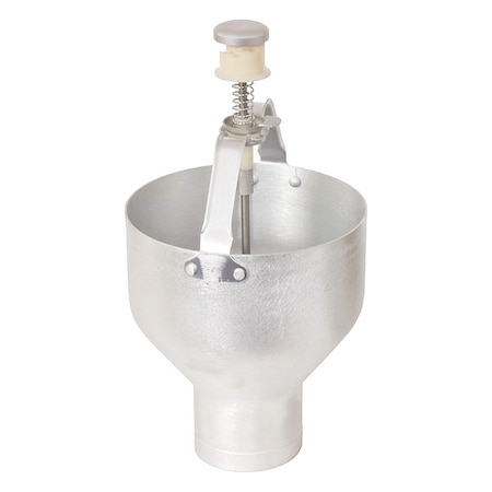 Crestware Pancake Dispenser, 65 oz Cap., Aluminum PCDA