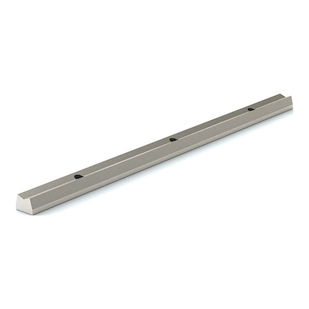 Pbc Linear Support Rail, Steel, 1,200mm L, 17.54mm H LSRM16PD-0300-SL