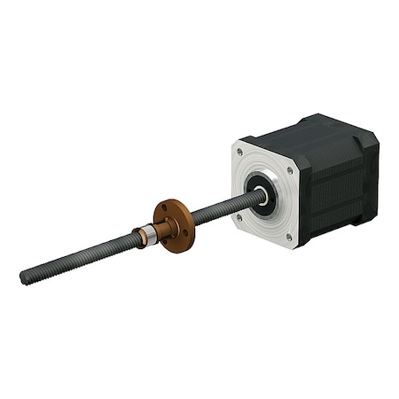 Pbc Linear Precion Lead Screw, 0.003 in/ft Lead LSR1005T-0200-RCF-140-NNN-N