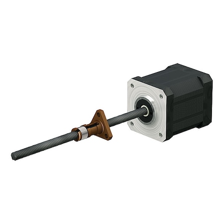 Pbc Linear Precion Lead Screw, 0.003 in/ft Lead LSR1005T-0400-TCF-140-NNN-N